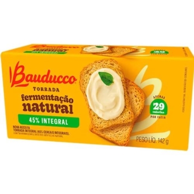 Torrada bauducco integral 142g
