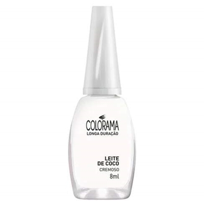 Esmalte colorama leite coco nu 8ml,