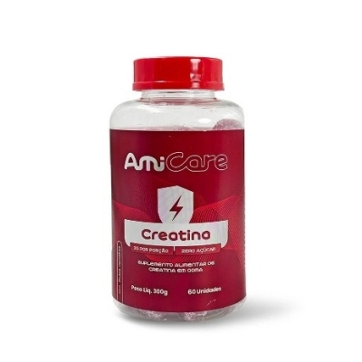 Amicare Amilab Creatina Gomas Com 60 Unidades