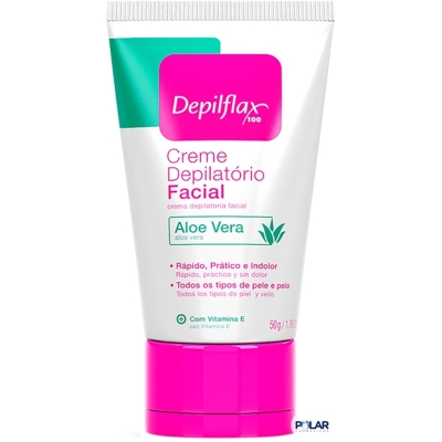 Cr dep depilflax facial 50g 