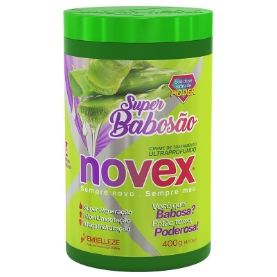 Cr trat novex super babosa 400g