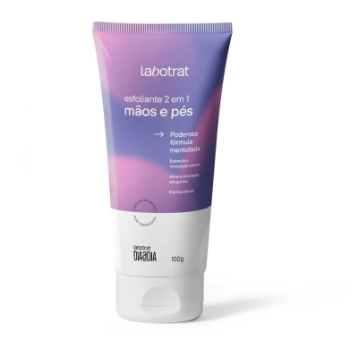 Esfoliante 2 em 1 maos e pes dia a dia 100g labotrat
