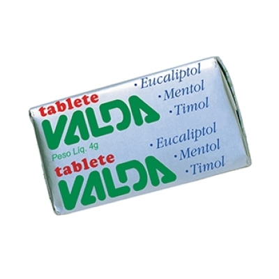 Tabletes valda com 1 unidade 4g