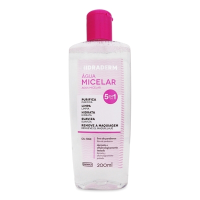 Agua Micelar Farmax Hidraderm 200mL
