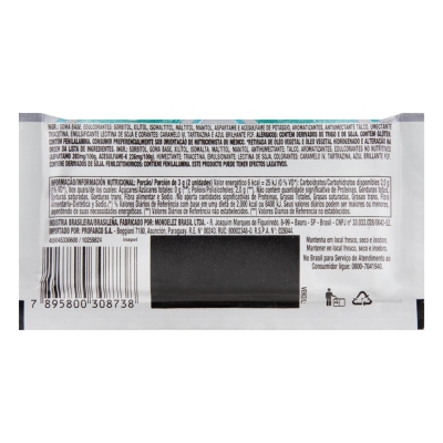 Chiclete trident xfresh herbal sem acucar 8g c/ 5un