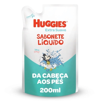 Sab liquido huggies extra suave refil 200ml
